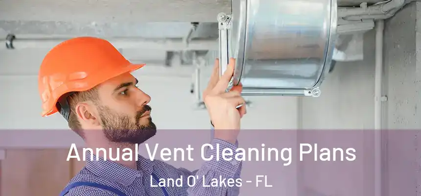 Annual Vent Cleaning Plans Land O' Lakes - FL