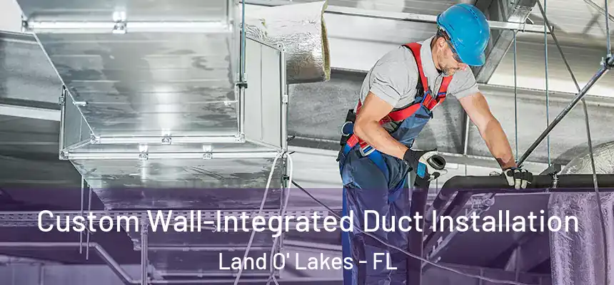 Custom Wall-Integrated Duct Installation Land O' Lakes - FL