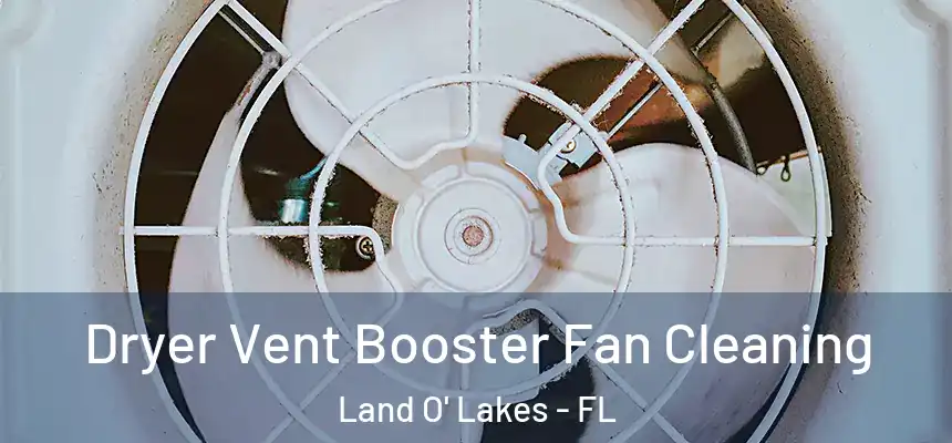 Dryer Vent Booster Fan Cleaning Land O' Lakes - FL