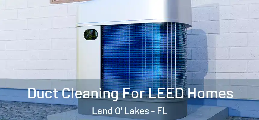 Duct Cleaning For LEED Homes Land O' Lakes - FL