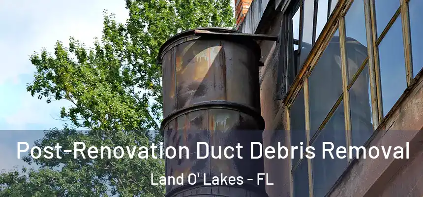 Post-Renovation Duct Debris Removal Land O' Lakes - FL